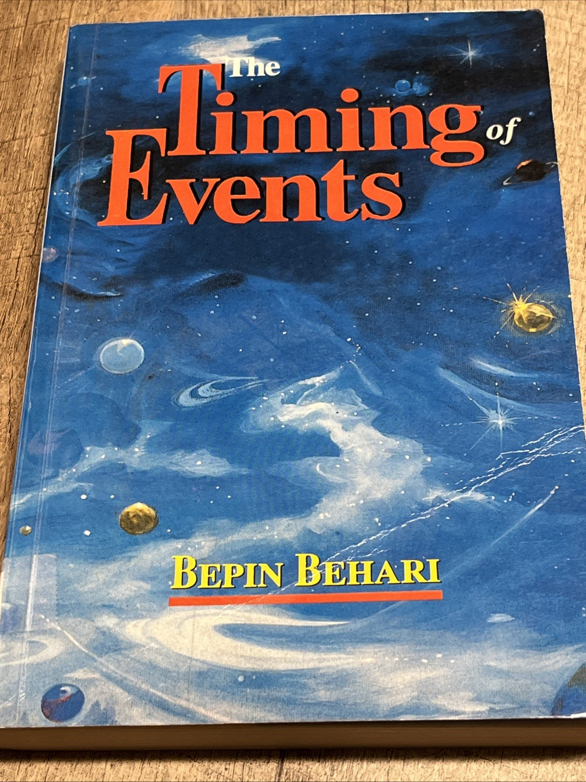The Timings of Events 1st Edition Bepin Behari 2002