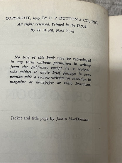 marchette chute Shakespeare of London Ist Edition (Hardcover, 1949)