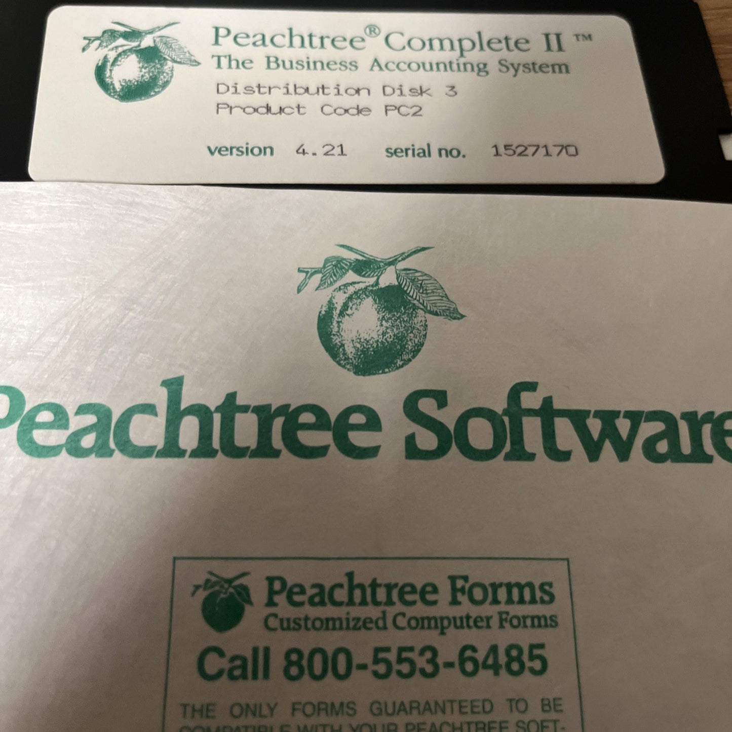 Vintage Peachtree Double Bonus Bundle - Complete II and Data Query II