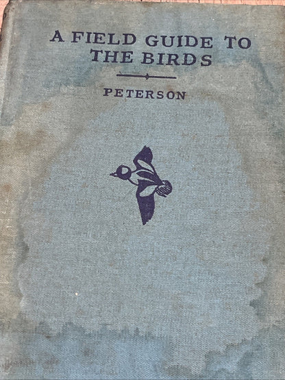 A Field Guide to the Birds by Roger Tory Peterson Second  1939 Acceptable Cond