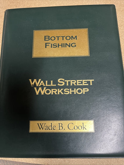 Wall Street Investing Workshop 6 Lot 7 VHS Cassette &3 Workbook Wade Cook
