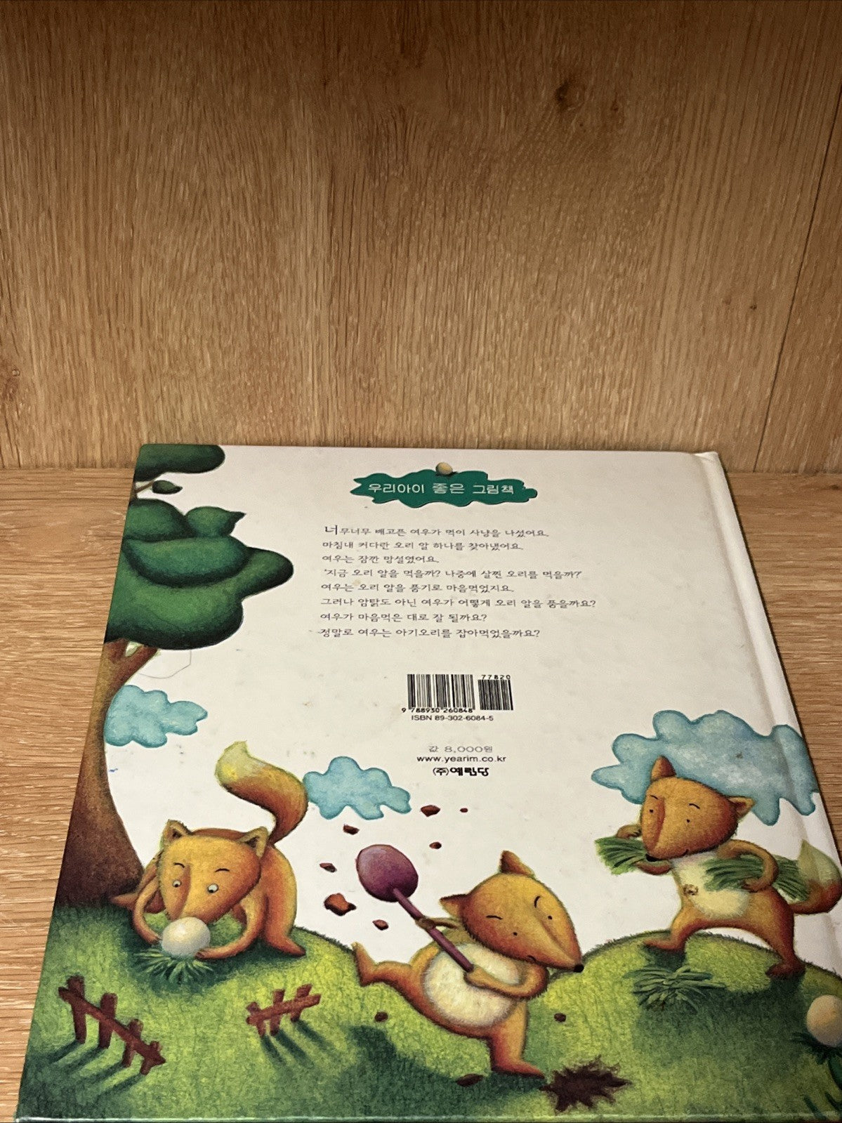 The Fox I Gave Birth to a Duck Sun Qingfeng Korean Children's Book