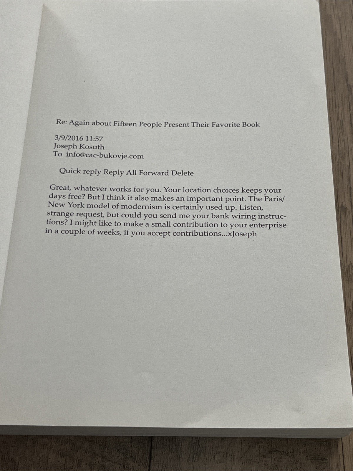 Conceptual Art Book
