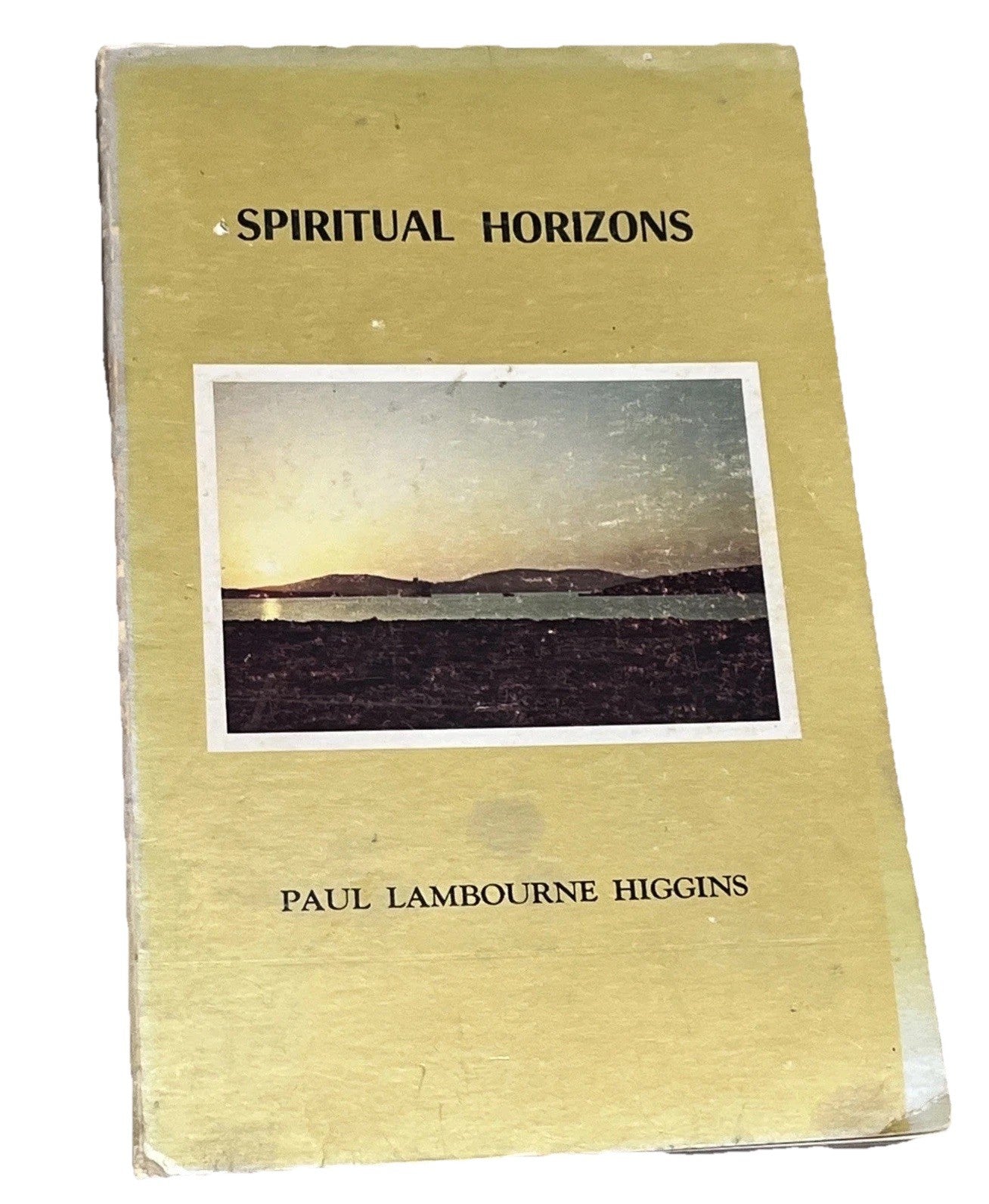 Paul Lambourne Higgins Spiritual Horizons Signed Copy RARE BOOK 1973