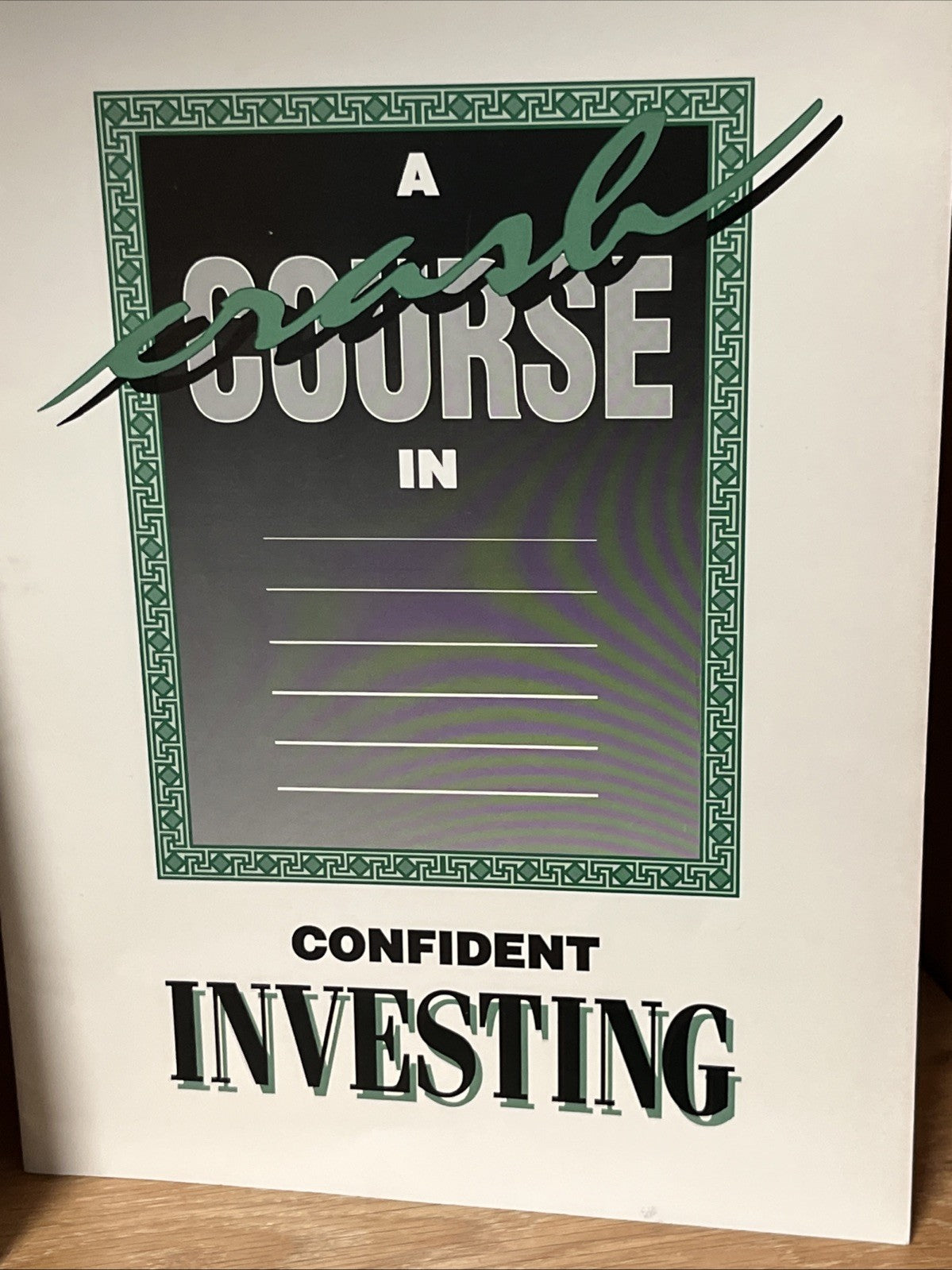 Upgrading Your Mutual Fund Strategy & A Crash Course In Confident Investing /CD
