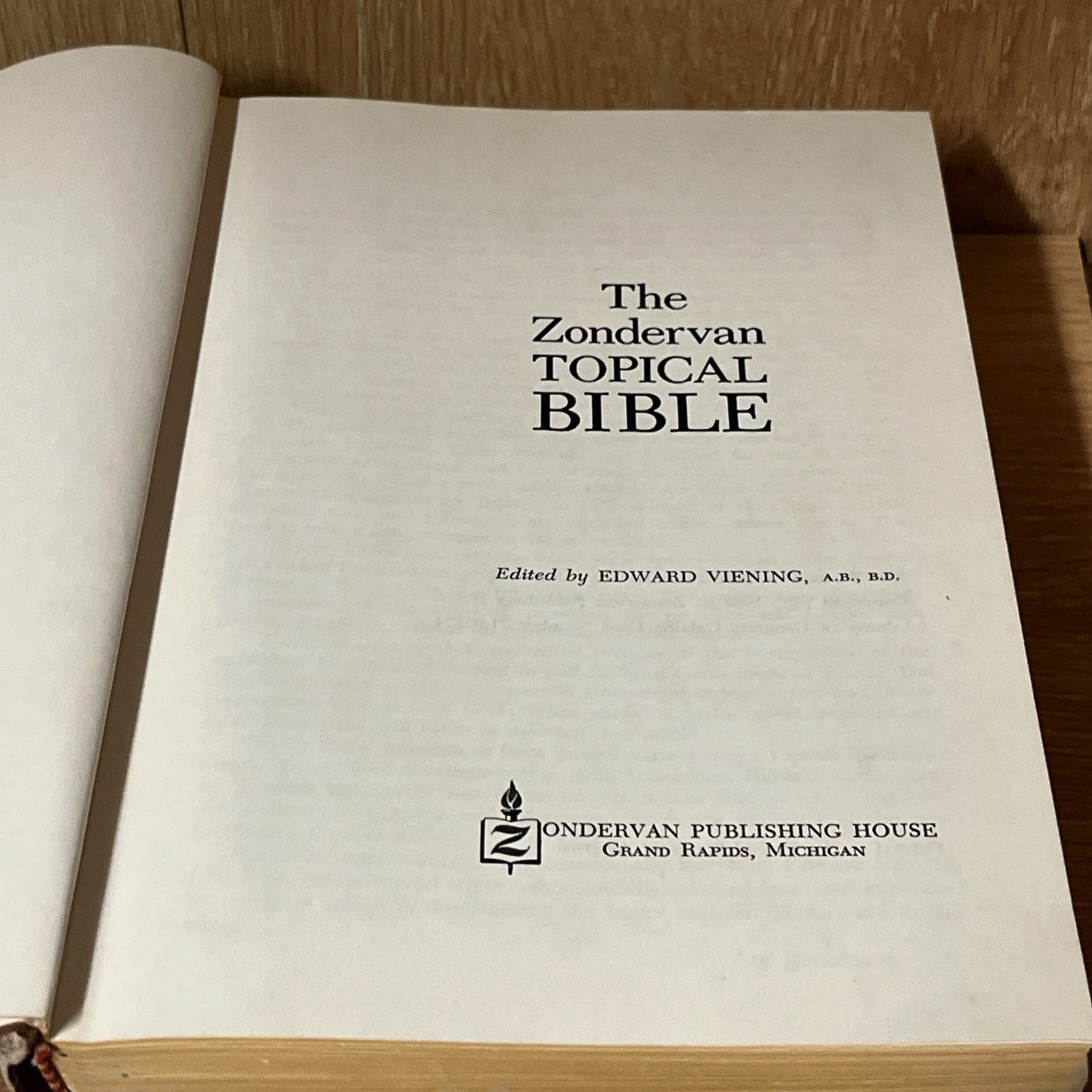 THE ZONDERVAN BIBLE SERIES Lot of 2 Hardcover ( 1969-1971 ) VG+