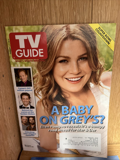 TV GUIDES LOT OF 22  MAGAZINES NCIS Dynamic Duo, Lost, Hot Bods! 2006 -2011