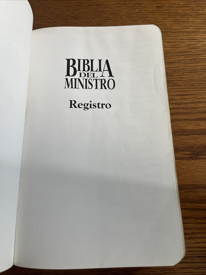 Bíblia del Ministro -La Santa Biblia  Antiguo y Nuevo - Imitation Leather, Vida