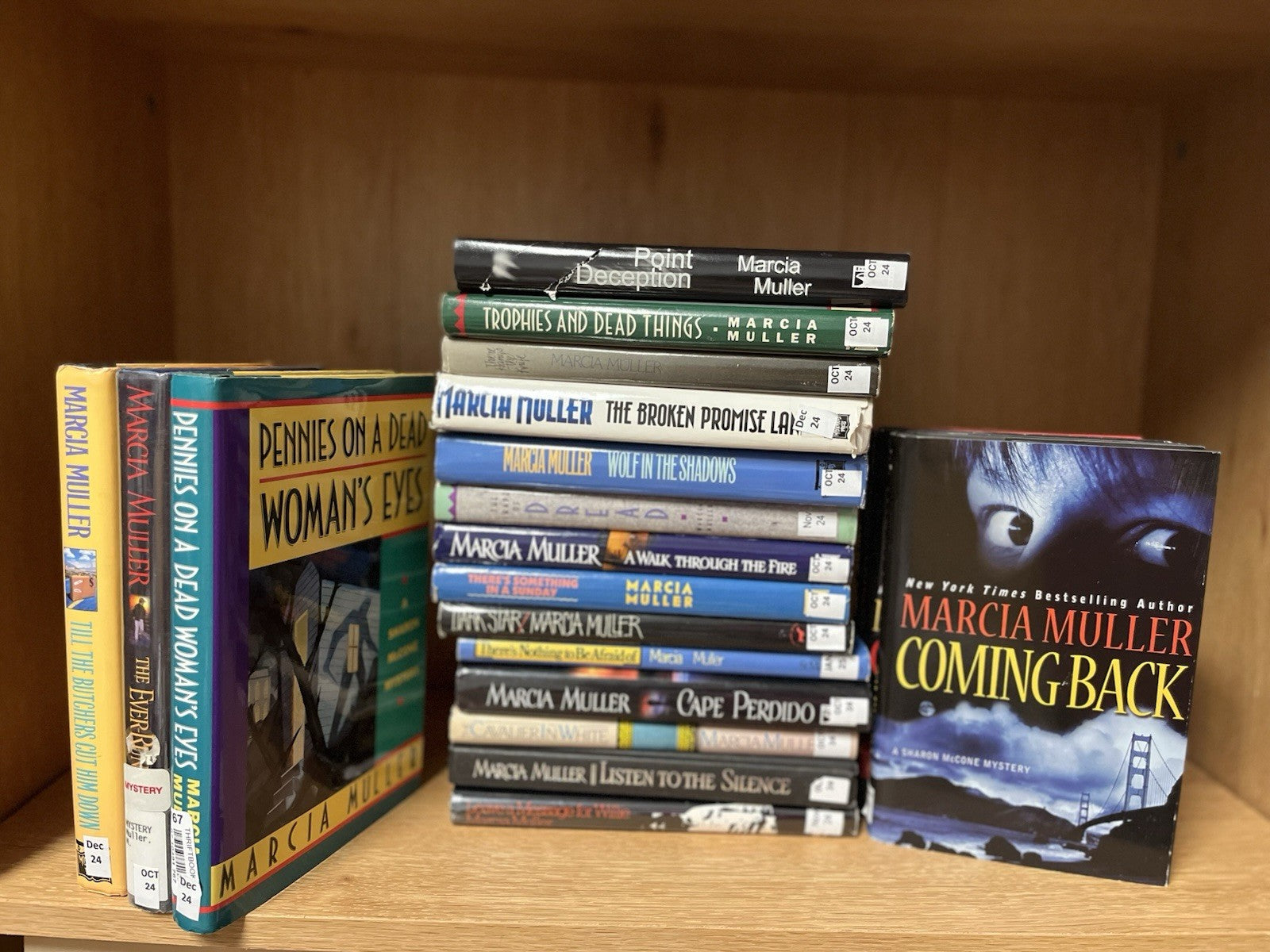 marcia muller Lot Of 20 Hardcover Plus 1 Bonus Paperback Marcia Muller Mystery