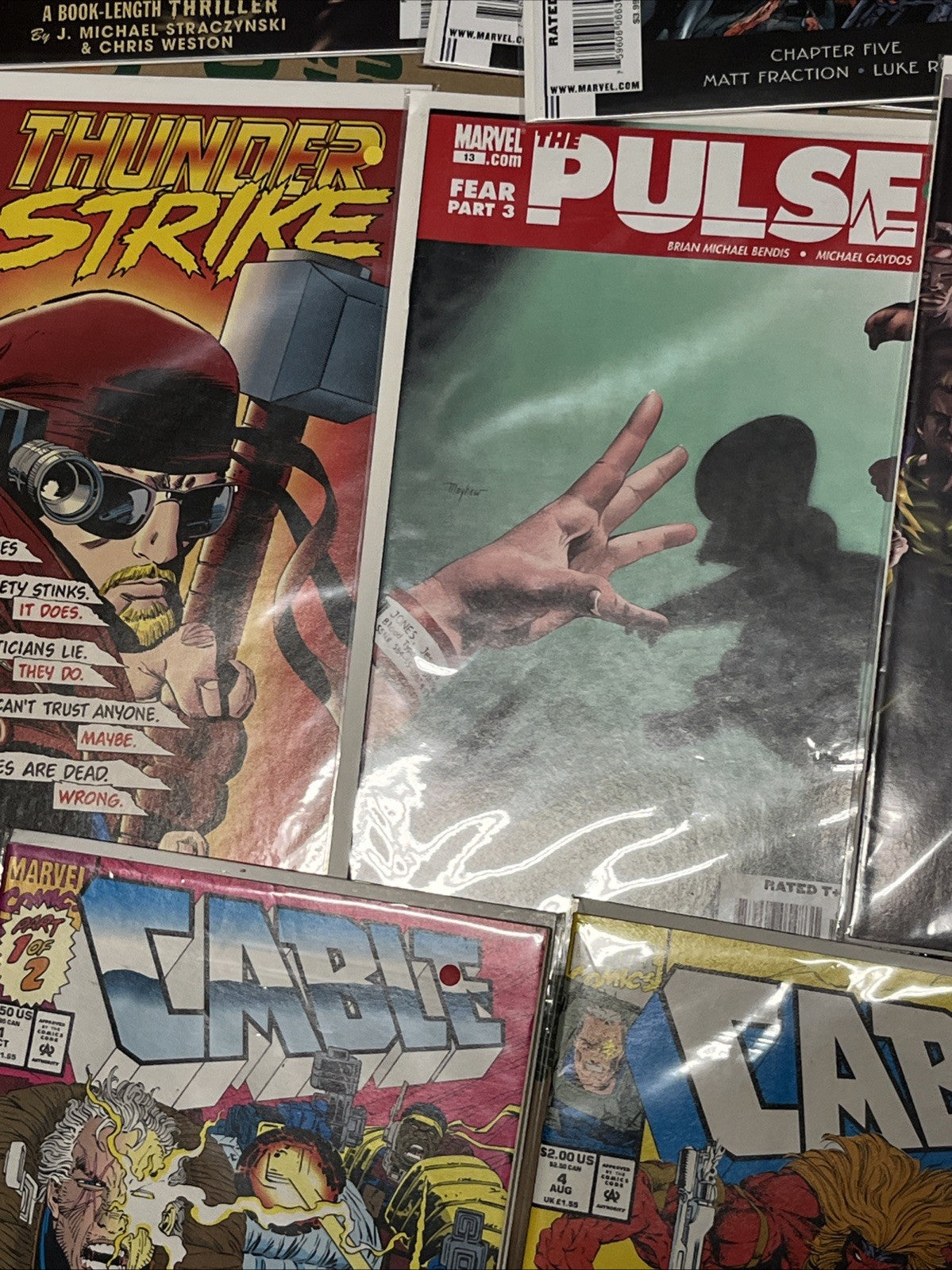 COMIC BOOK LOT Mixed 50 Marvel Comics-Ultimate/Thunder Strike Cable