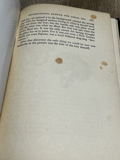 Headhunting in the Solomon Islands 1st Edition by Caroline Mytinger 1942 HC