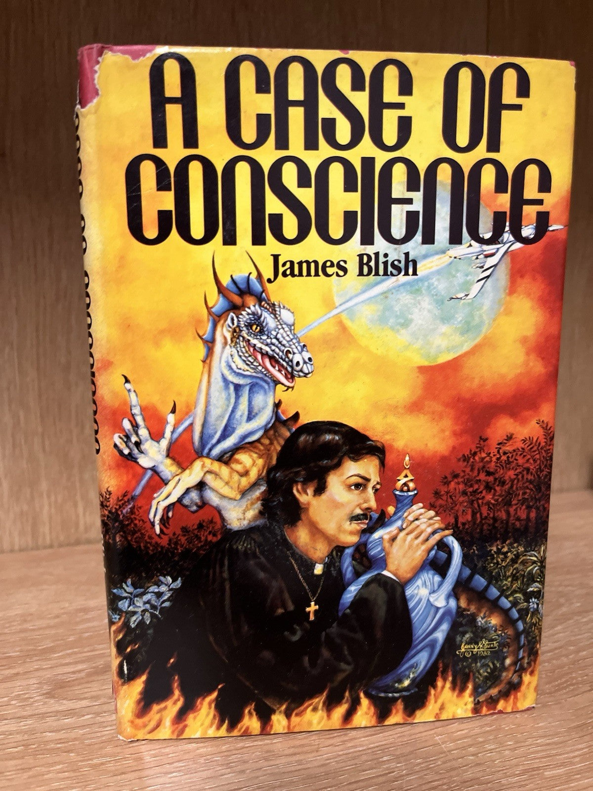 A CASE OF CONSCIENCE by JAMES BLISH 1958 Book Club Edition HARDBACK