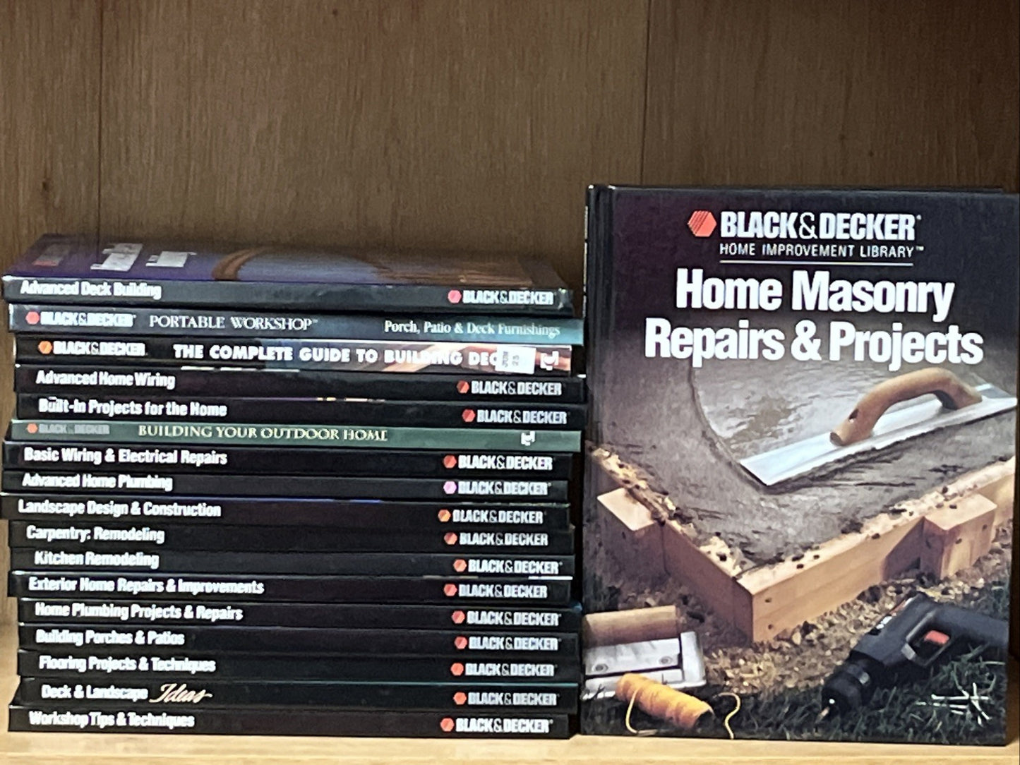 DIY Black & Decker Home Improvement Books Lot 18, Porch, Patio, Complete Guide .