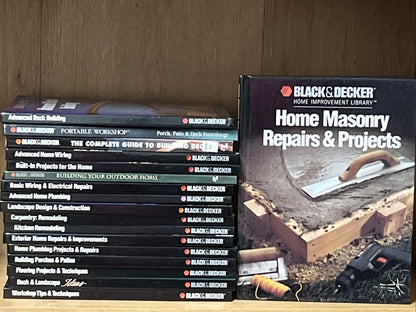 DIY Black & Decker Home Improvement Books Lot 18, Porch, Patio, Complete Guide .