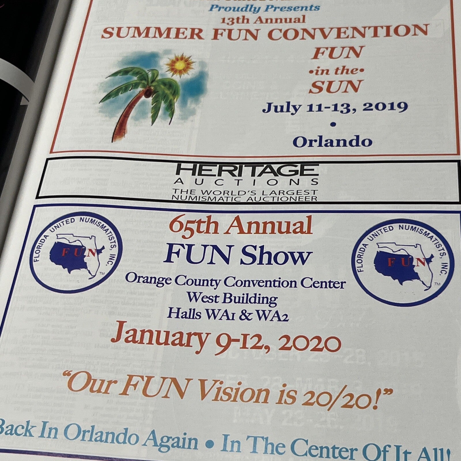 The Official FUN Show Guide Florida United Numismatists 64 Annual Convention/19
