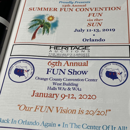 The Official FUN Show Guide Florida United Numismatists 64 Annual Convention/19
