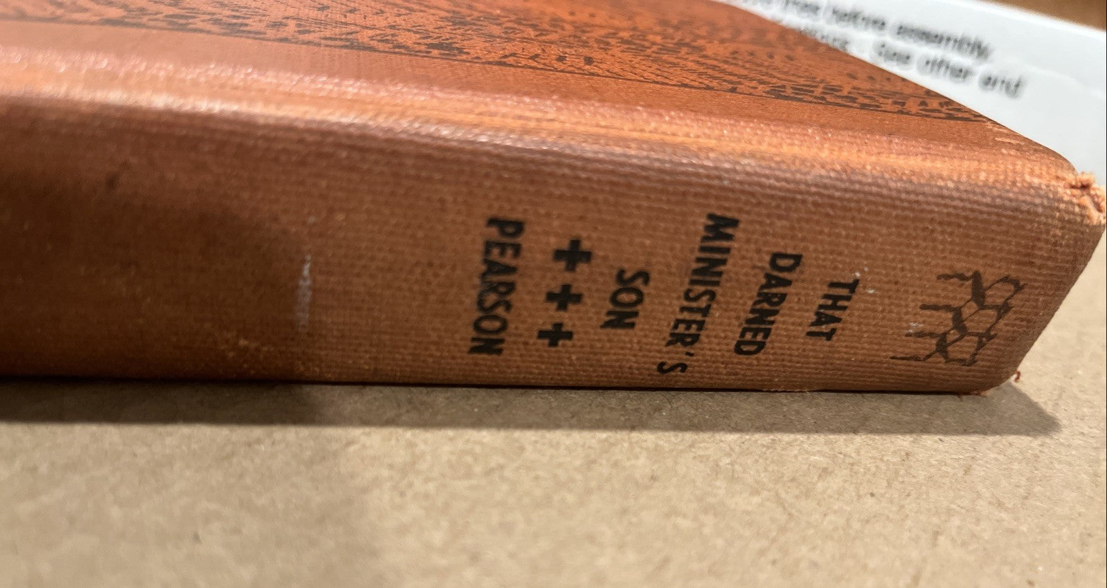 That Darned Minister's Son Haydn Pearson 1950 Doubleday HC Book Rare 1st Edition