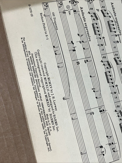 In a Monastery Garden Music by Albert W. Ketelbey VTG Sheet Music