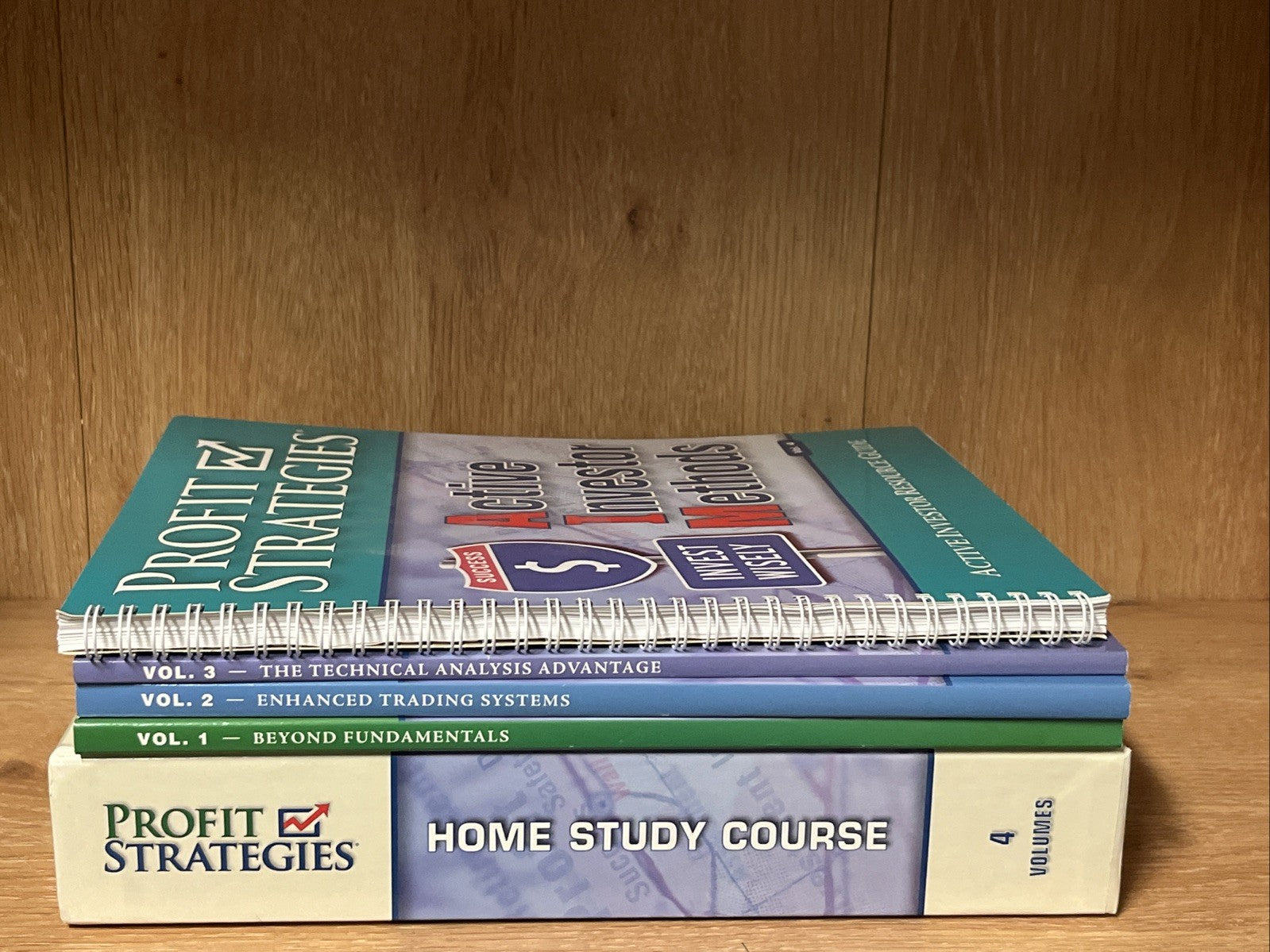 Profit Strategies: Active Investor Methods. Home Study Course 4book + 6 DVD +8CD