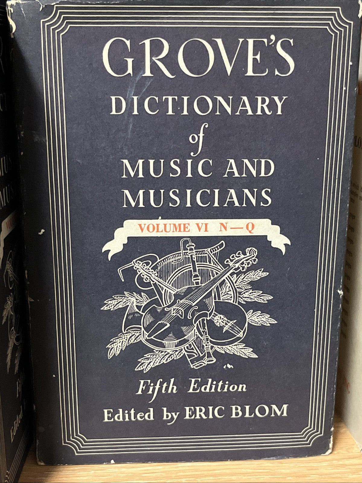 Grove Dictionary of Music and Musicians 5th Ed Complete Set Vol 1 - 10 (A — Z)