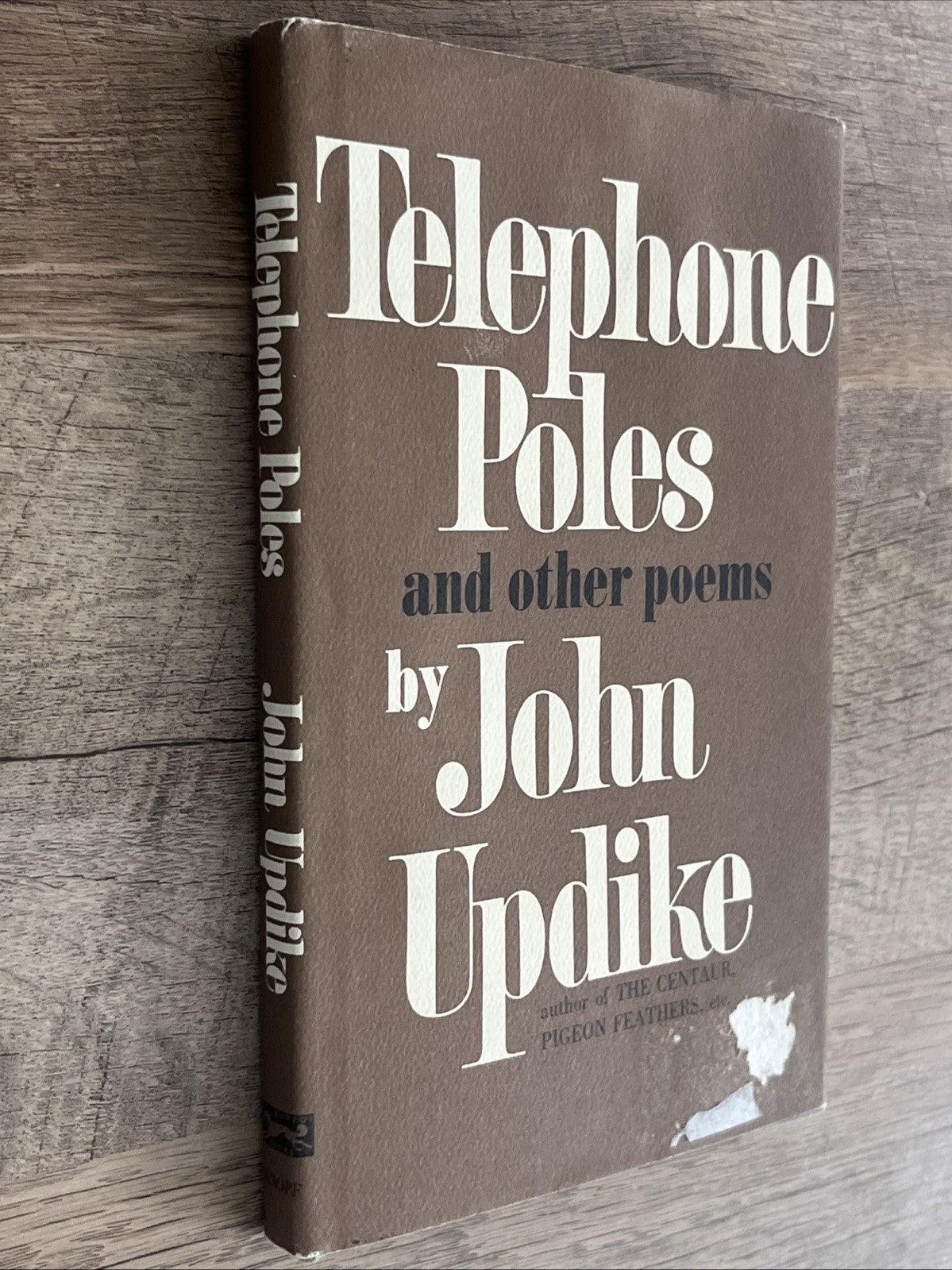 TELEPHONE POLES and other poems  by JOHN UPDIKE 1990