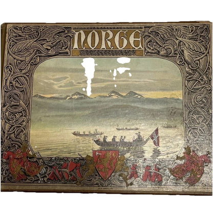 NORGE BILLEDER FRA VORT LANDS VAKRESTE TURIST-TRAKTER Norway Photographs 1906
