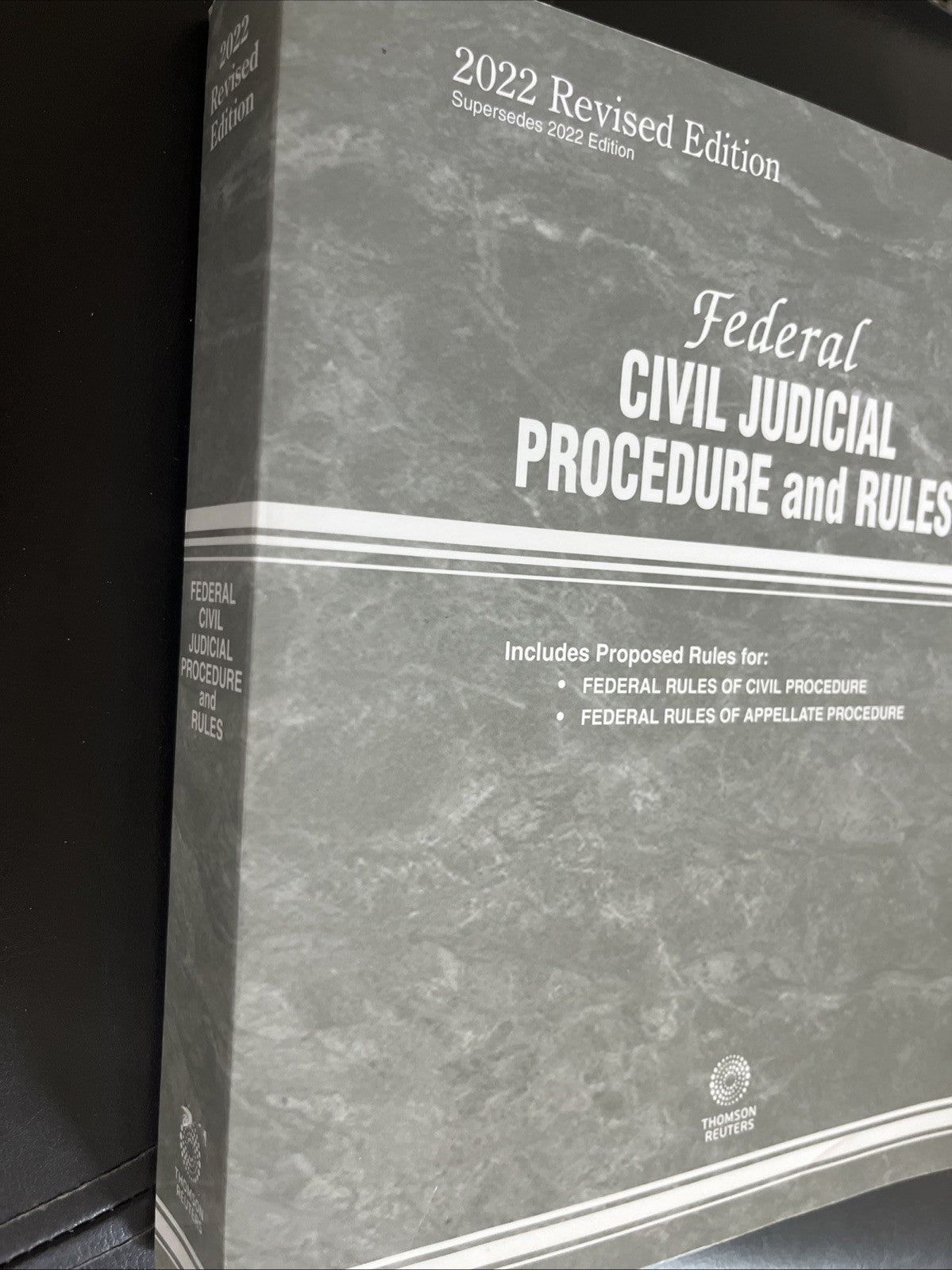 Federal Civil Judicial Procedure and Rules Revised 2022 Edition