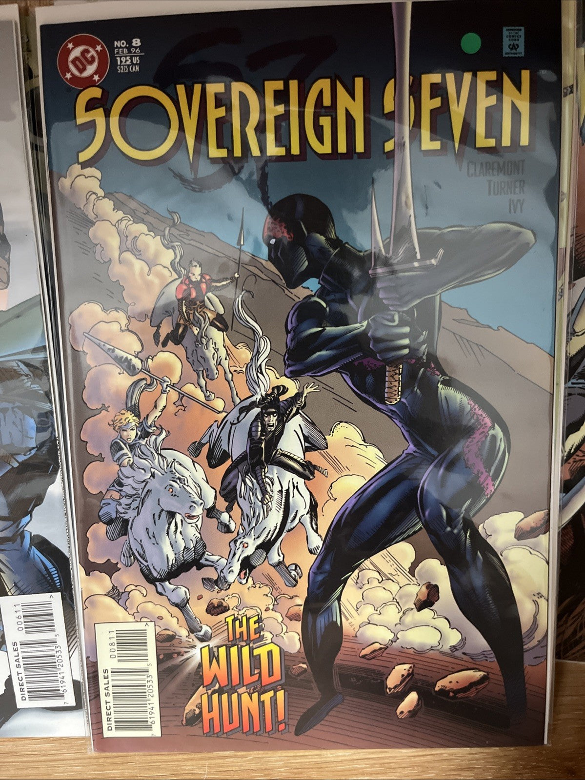 Sovereign Seven #1 #2 #3 #4 #5 #6 #7#8 #23 Lot of 9 Chris Claremont, DC 1995