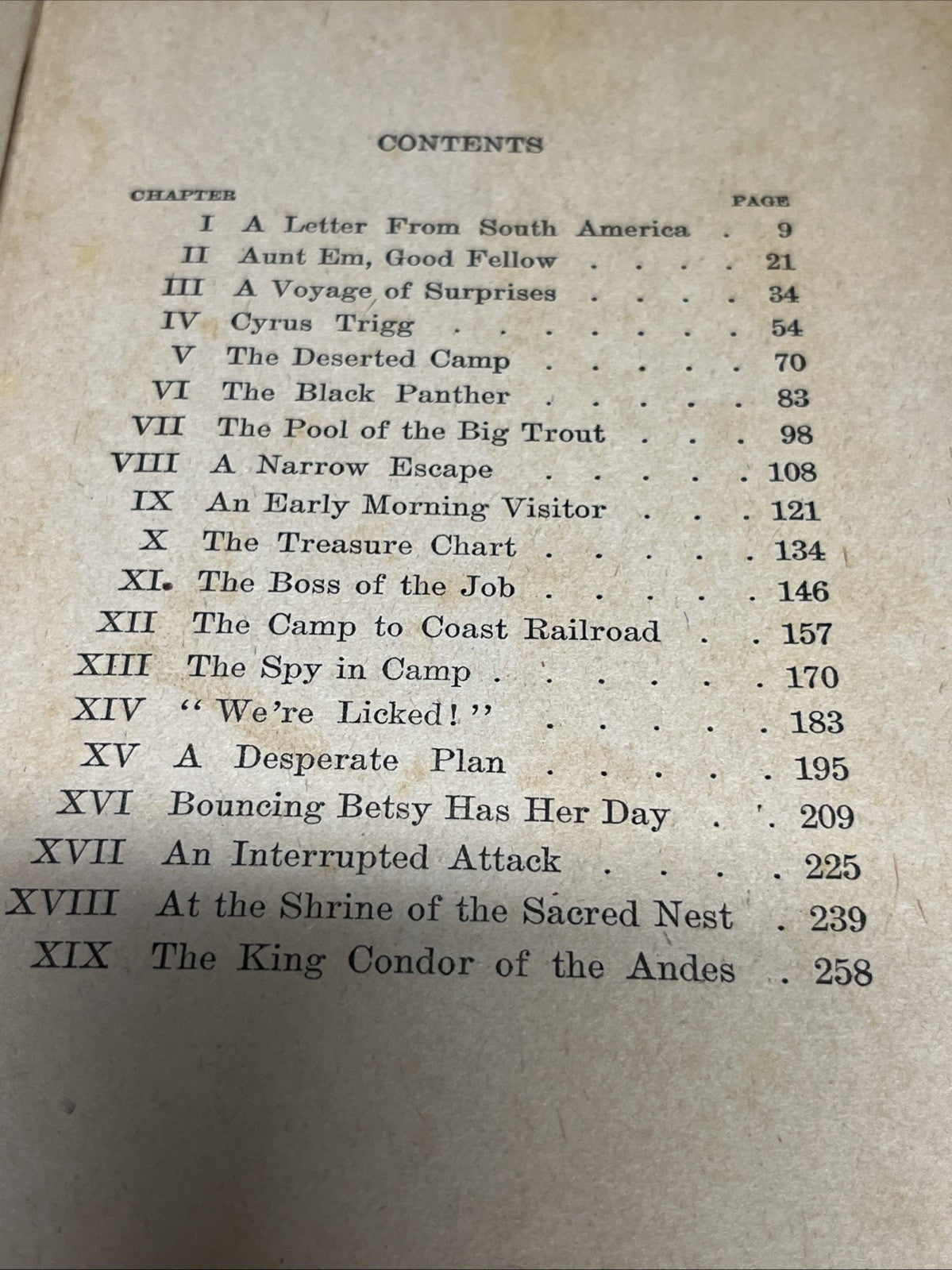 The King Condor of the Andes by Elliot Whitney 1915 Vintage Book