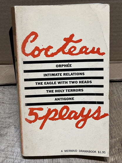 Jean Cocteau 5 PLAYS A Mermaid Dramabook Sixth Edition 1967