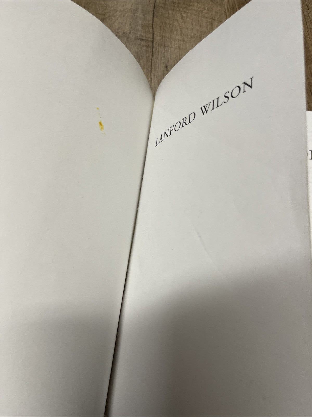 Langford Wilson Collected Works Volume 1 - 3 The Talley Trilogy