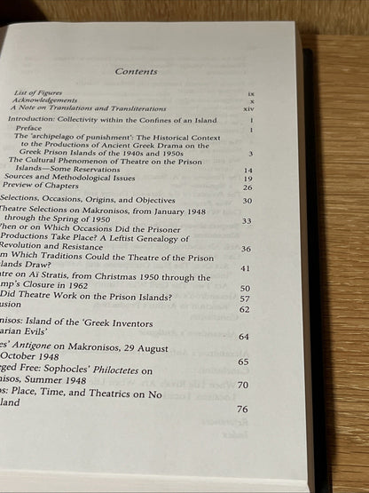 Theatre of Condemned: Classical Tragedy Greek Prison Islands by Gonda Van Steen