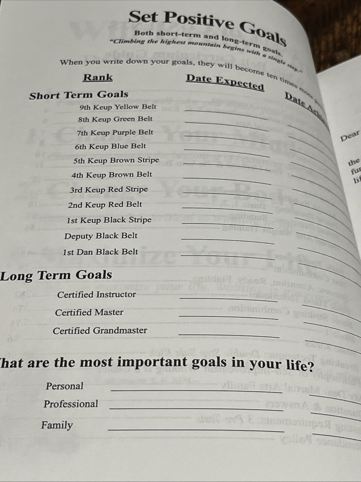 Martial Arts World Grandmaster Y.k. Kim White Belt - Winning Is A Choice