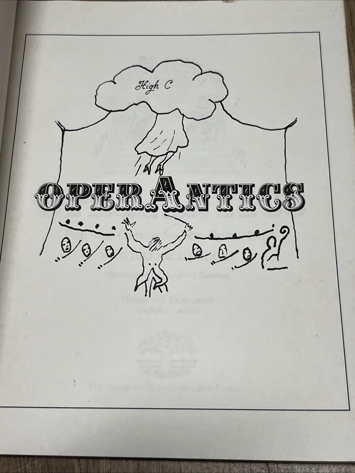 OPERANTICS: FUN AND GAMES FOR THE OPERA BUFF By William Brooke **Excellent**