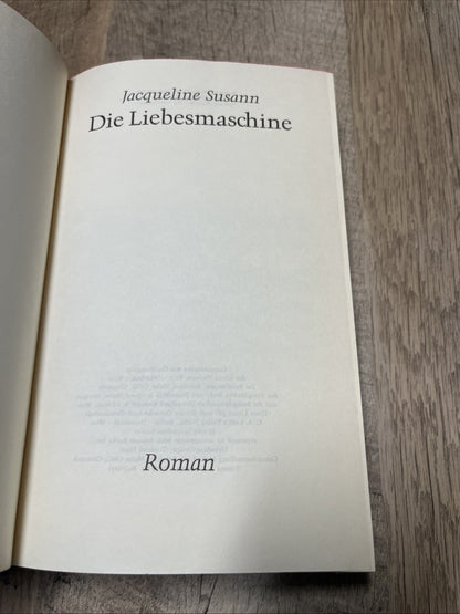 Die Liebesmaschine - Jacqueline Susann Lizenzausgabe