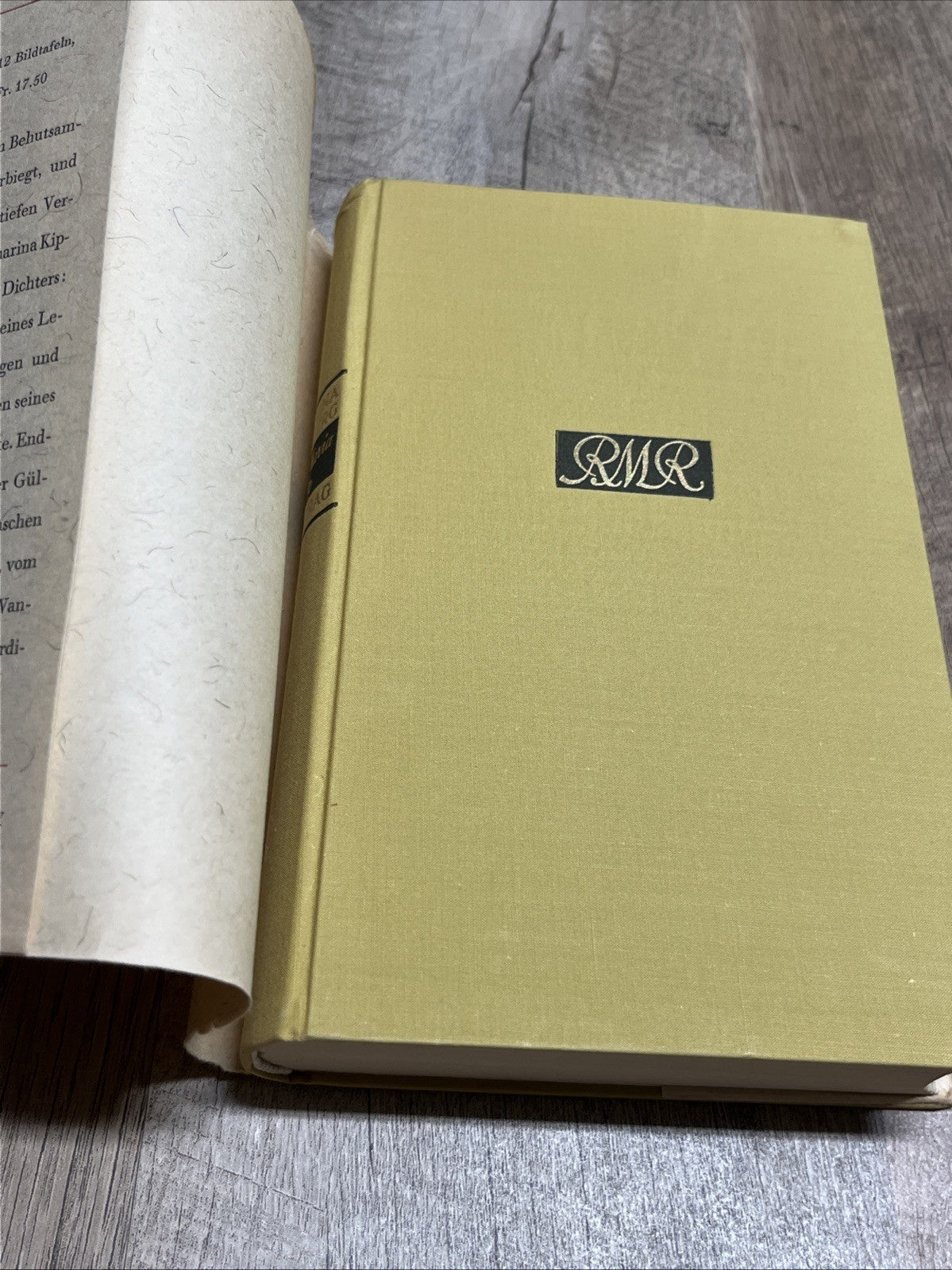 Rainer Maria Rilke Katharina Kippenberg Ein Beitrag. 1st Edition 1948