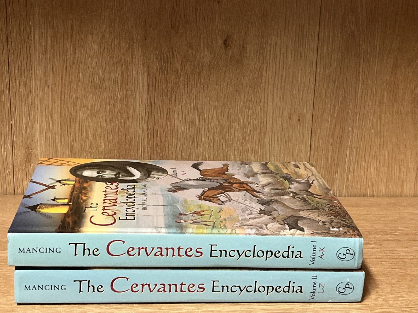 The Cervantes Encyclopedia Volume 1 & 2 Hardcover Howard Mancing 2004 (A-K ,L-Z)