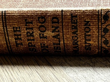 A Judy Bolton Mystery “The Spirit Of Fog Island” 1st Ed Margaret Sutton 1951