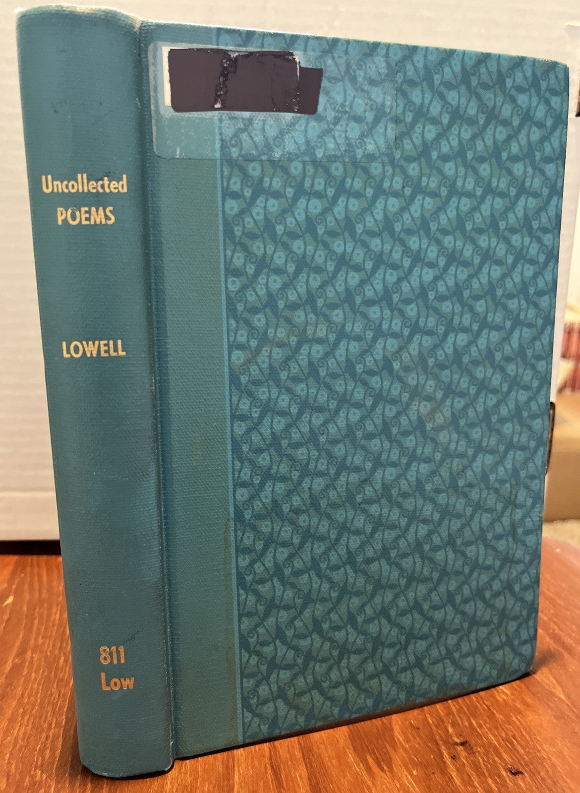 Uncollected Poems of James Russell Lowell by James Russell Lowell (1950) Ex Lib