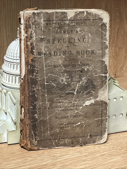 Comly’s Spelling & Reading Book with Notes For Parents &Teachers John Comly 1866