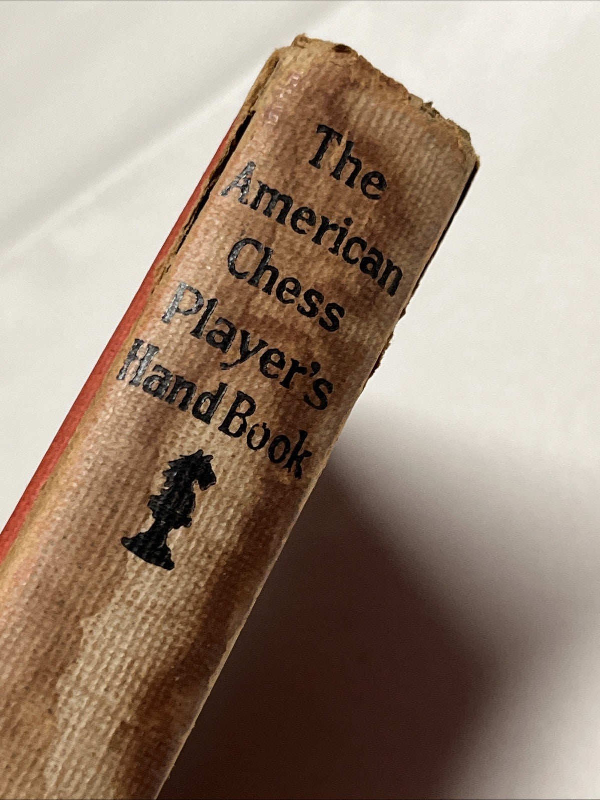 The American Chess Player's Hand Book (1934 Hardcover) Vintage, Classic - rough