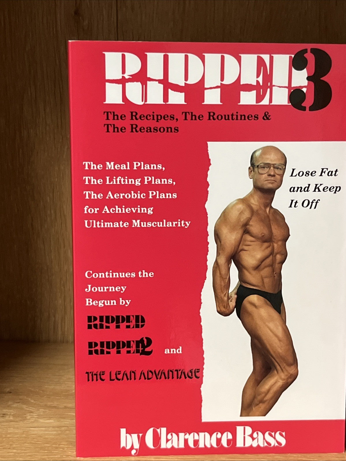 Clarence Bass Book Lot 3 RIPPED 2 &3: The Lean Advantage 3