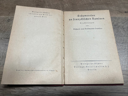 Traumereien an Franzosischen Kaminen Erzahlungen (Richard von Volkmann-Leander)