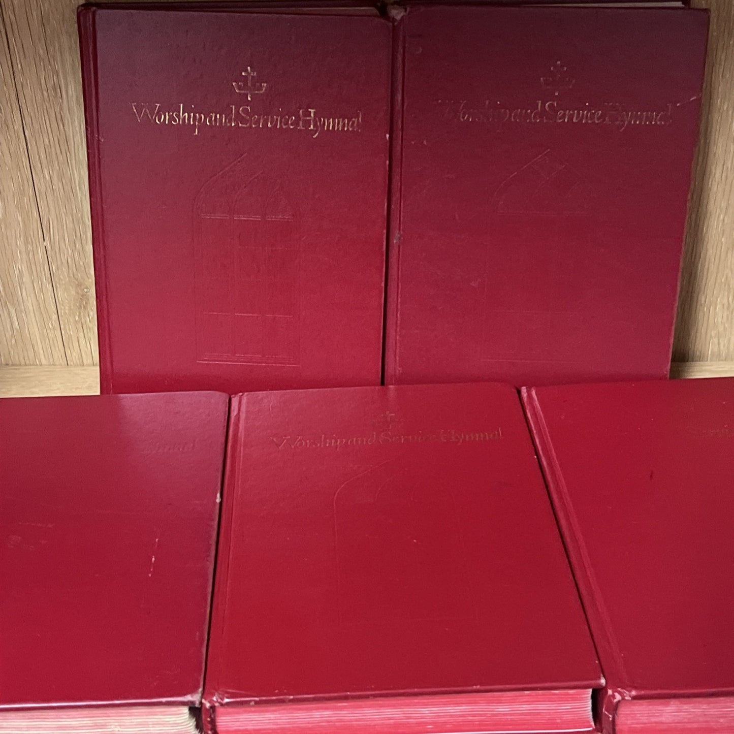 5 Worship and Service Hymnal: Red by Hope Publishing 1989