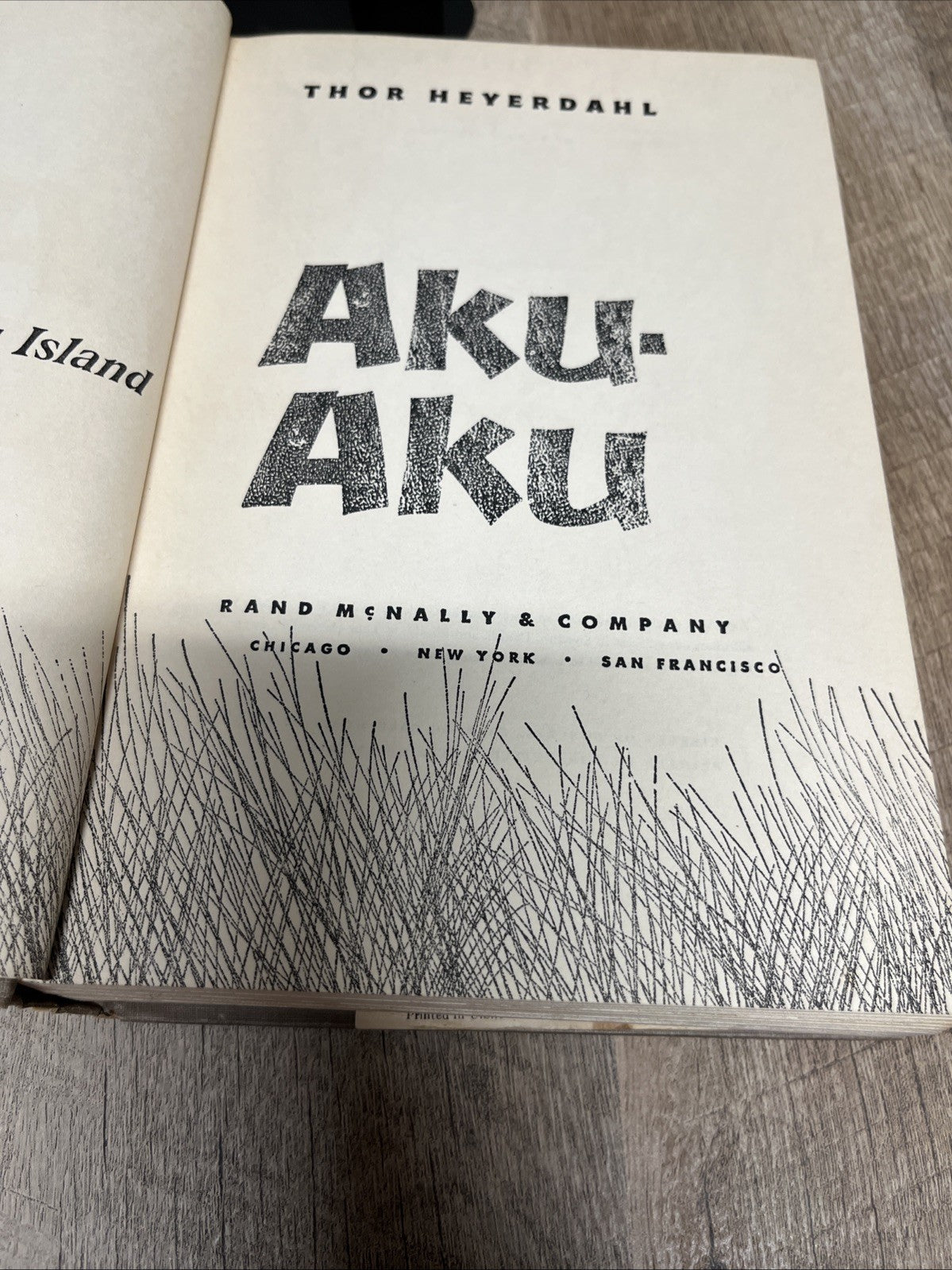 Thor Heyerdahl Aku-Aku First/1st Editions 1958