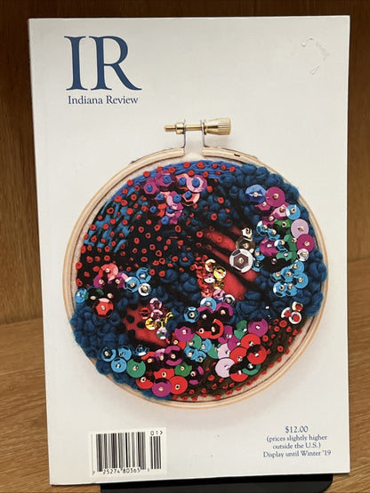 Indiana Review, Volume 41, Number 1 - Summer 2019