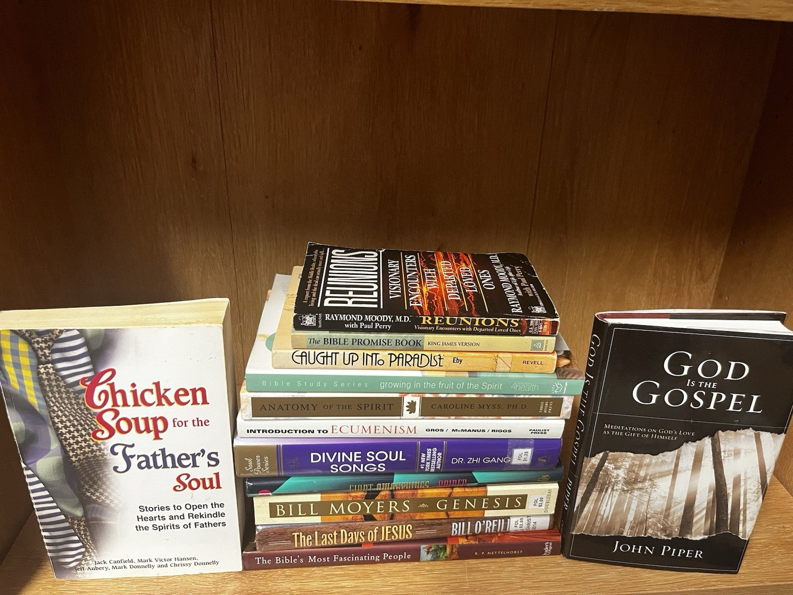 Christian Used Book Lot 13lbs Random Mixed Religion Book