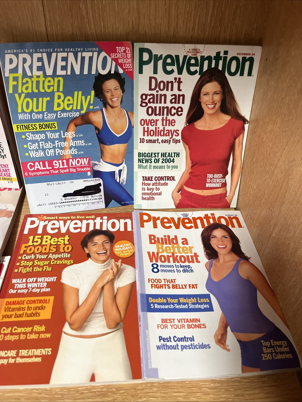 Lot Of Prevention Magazines (22) 1996,1998,2000,2003, 2004,2005,2006,2007