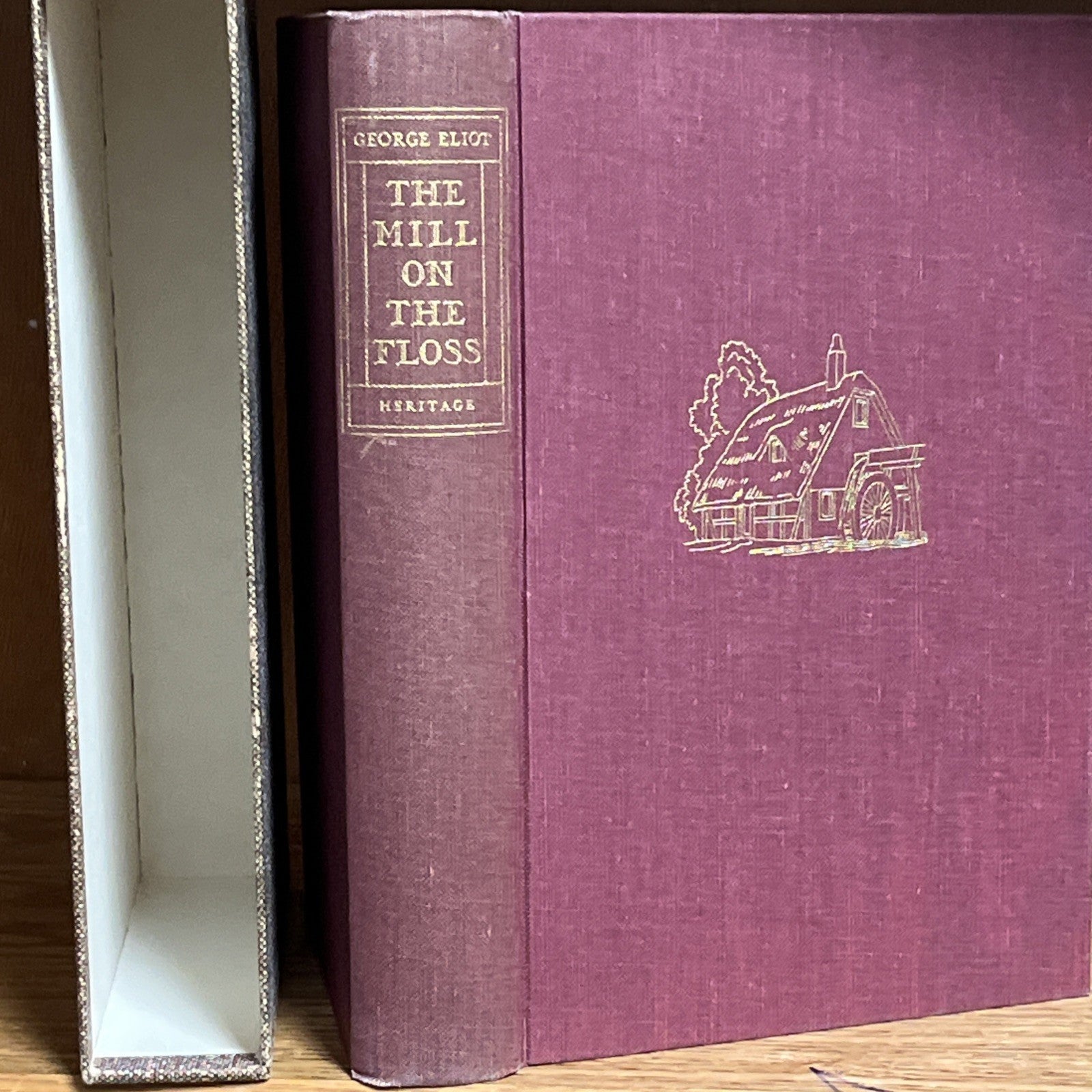 The Mill on the Floss by George Eliot (1963) Heritage Press, Hardcover,Slipcase