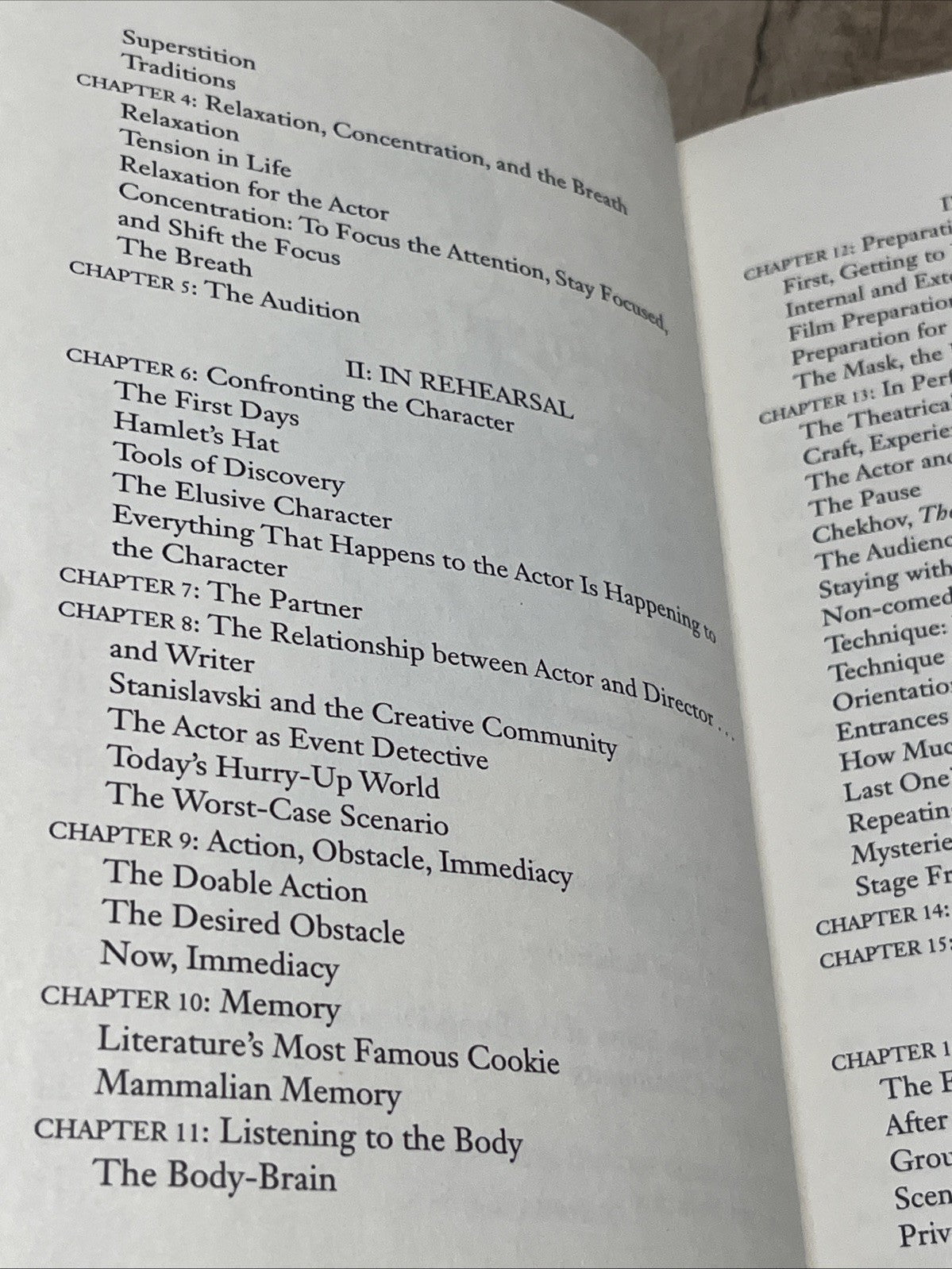 THE ACTOR UNCOVERED By Michael Howard - Hardcover *Good Condition*